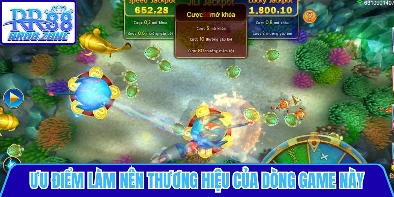 Ưu điểm làm nên thương hiệu của dòng game này